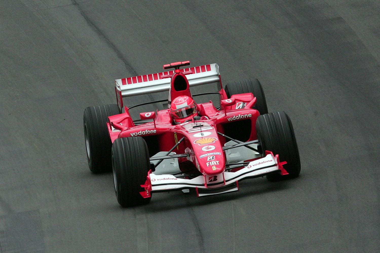 De bandenkwestie had geen gevolgen voor Ferrari, dat niet met Michelin, maar met Bridgestone reed.