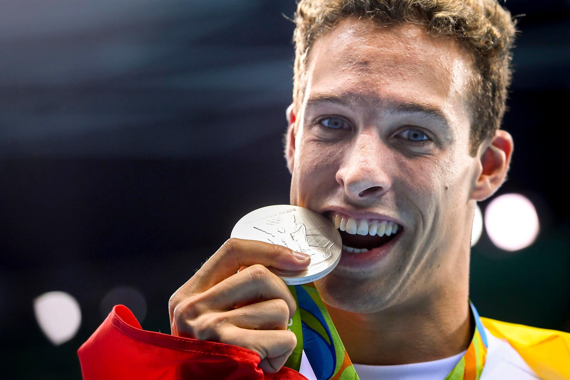 Pieter Timmers, de enige zwemmer die in de 21e eeuw een medaille te wist te behalen op de Spelen