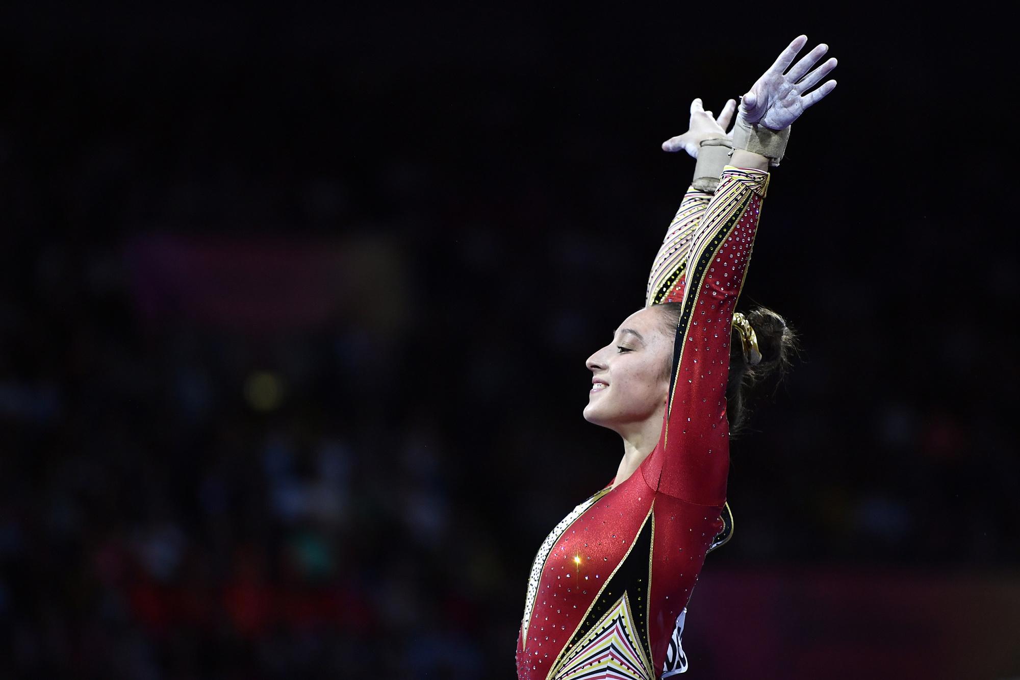 Nina Derwael, een van de toppers van het moderne turnen, is een van dé topfavorieten op goud op de Spelen van Tokio.
