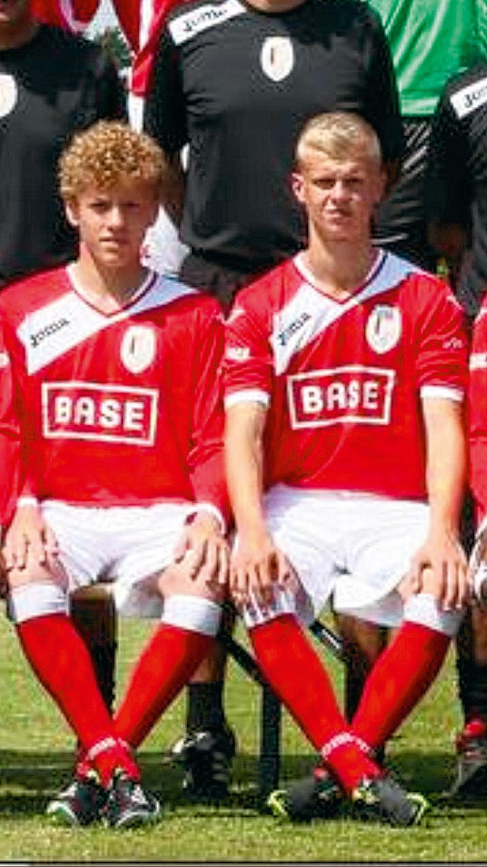 Links Casper De Norre, rechts  Dominic Sabbadini.