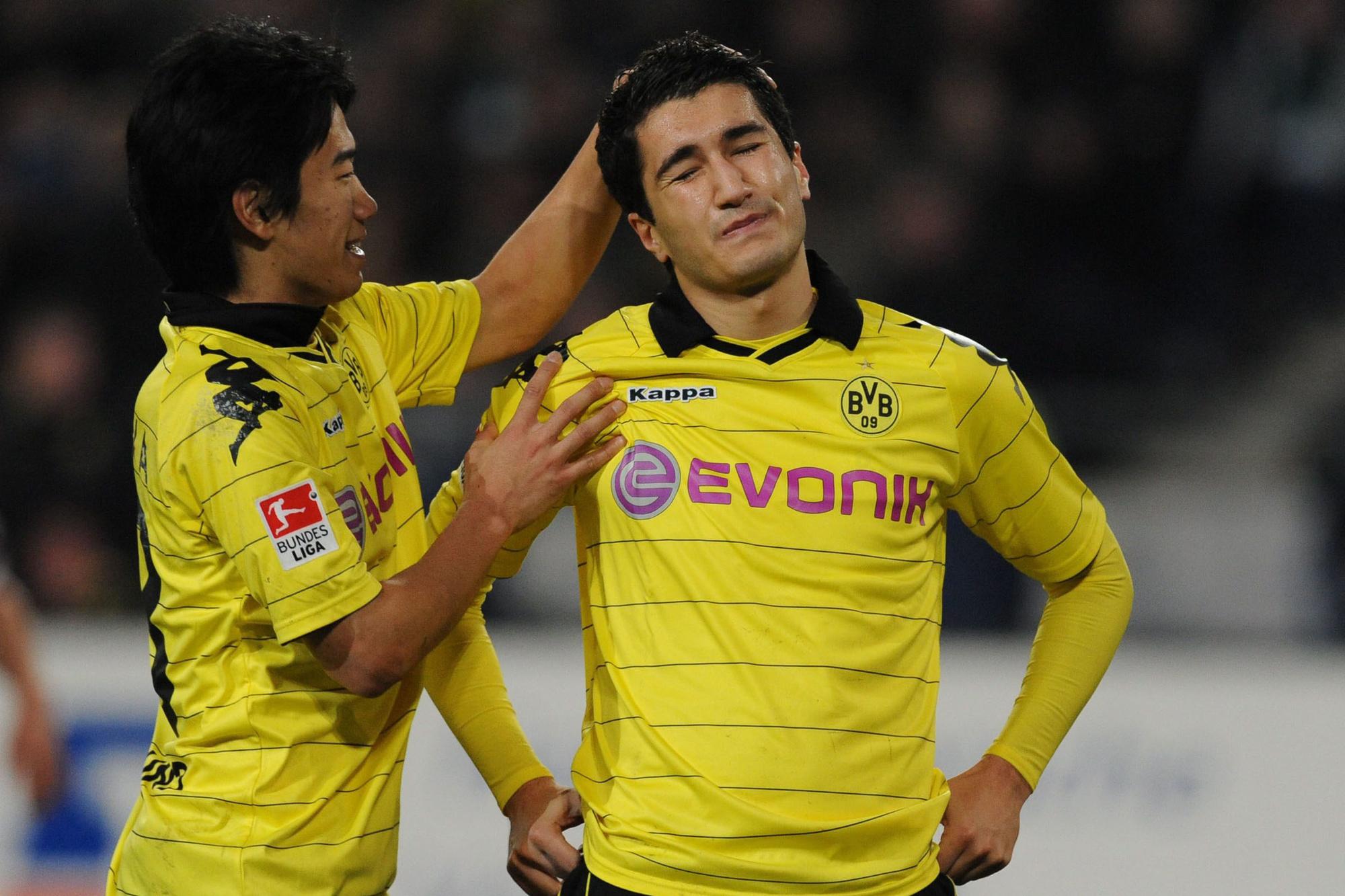 Shinji Kagawa en Nuri Sahin waren nergens nog zo goed als bij Dortmund.