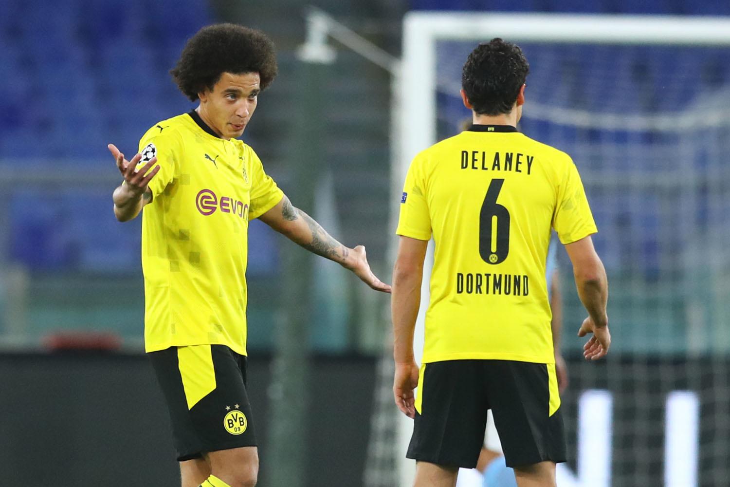 Dortmund had het knap lastig met Lazio en begon slecht aan de Champions League