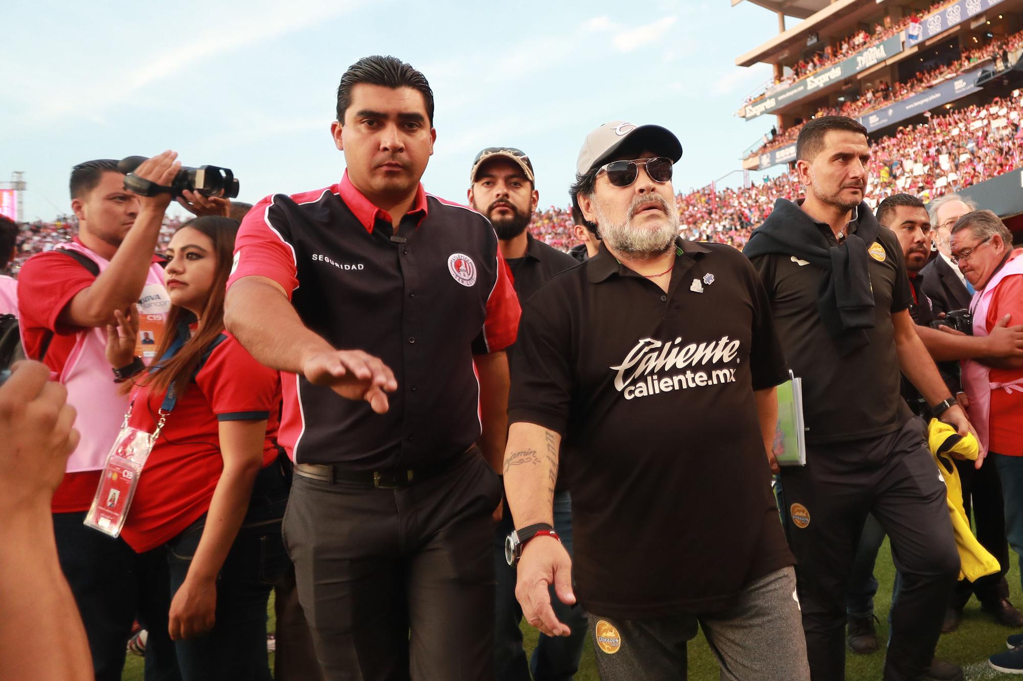 Maradona was in Mexico een god