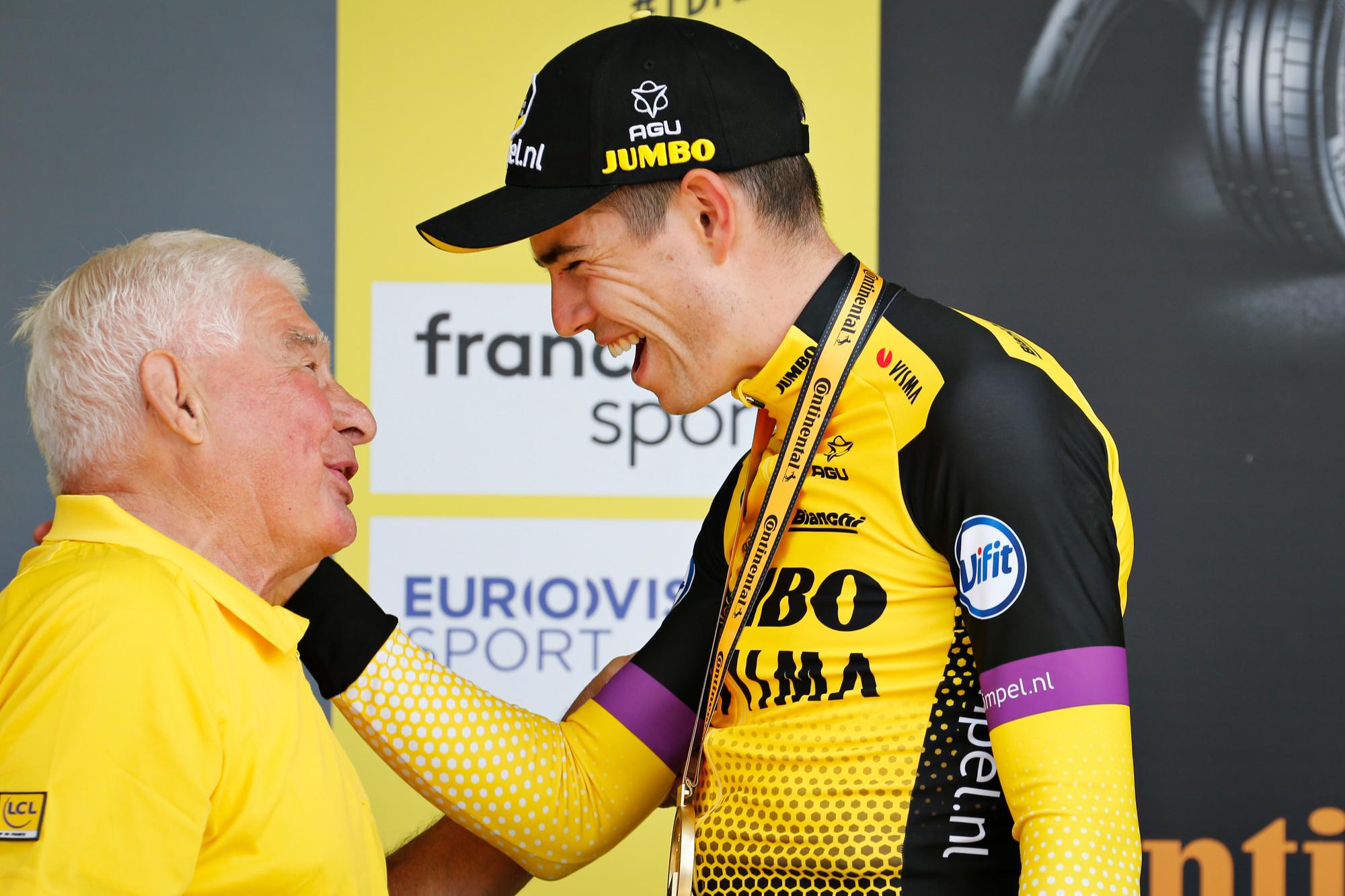 Raymond Poulidor appréciait Wout Van Aert, le rival de son petit-fils. Parce que les deux hommes partagent la même 