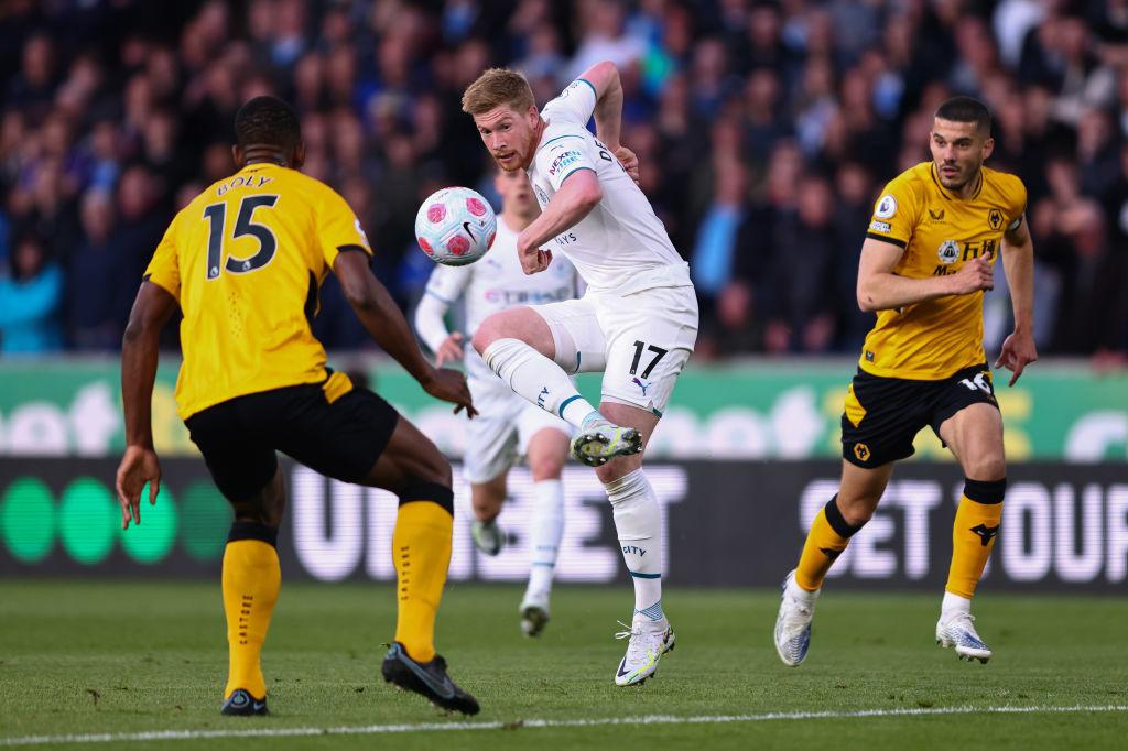 Kevin De Bruyne au sommet de son art avec un quadruplé contre Wolverhampton.