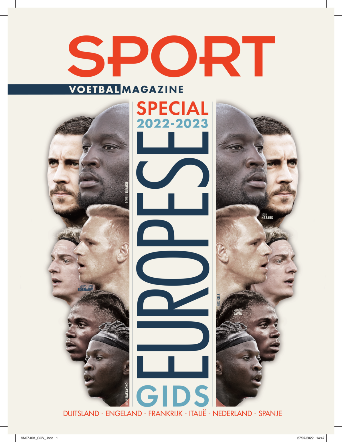 Vanaf vrijdag te koop: de Europese gids van Sport/Voetbalmagazine