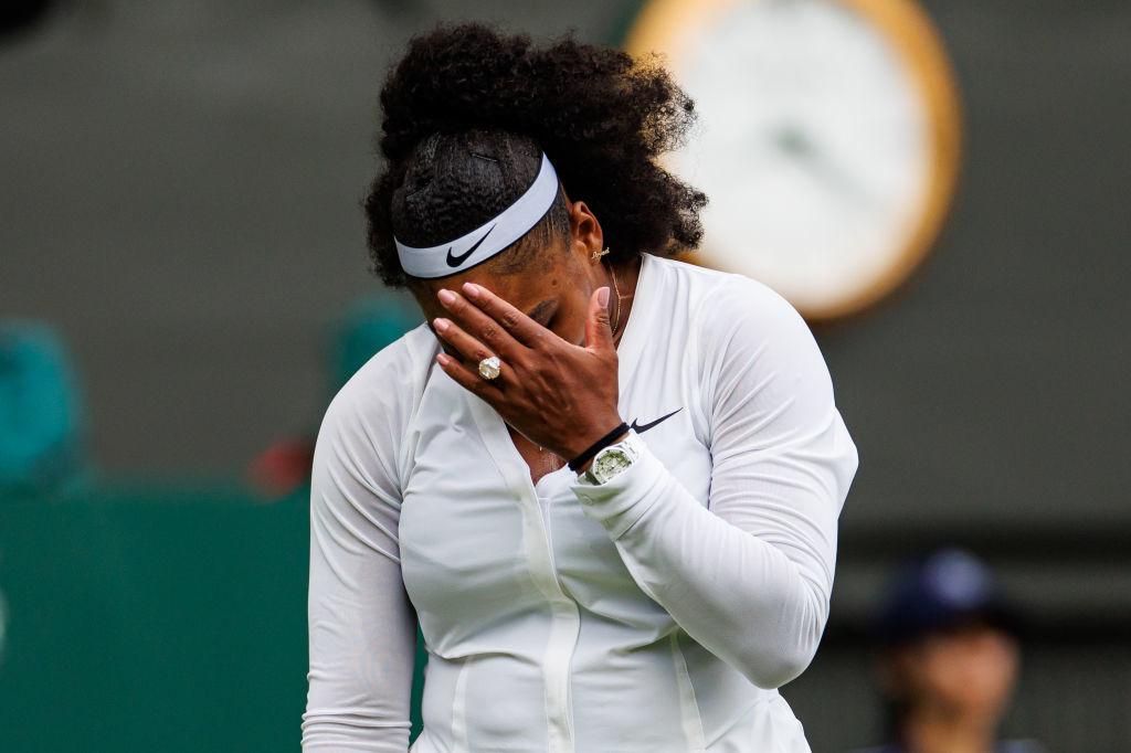 Serena Williams ne verra pas le second tour de Wimbledon.