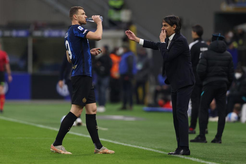 A l'Inter, Edin Dzeko et Simone Inzaghi ont fait oublier les départs de Romelu Lukaku et Antonio Conte.