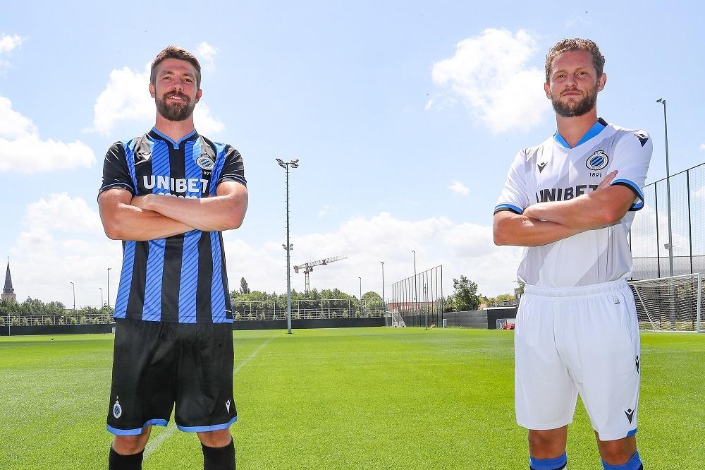 Le Club de Bruges présente ses nouveaux maillots