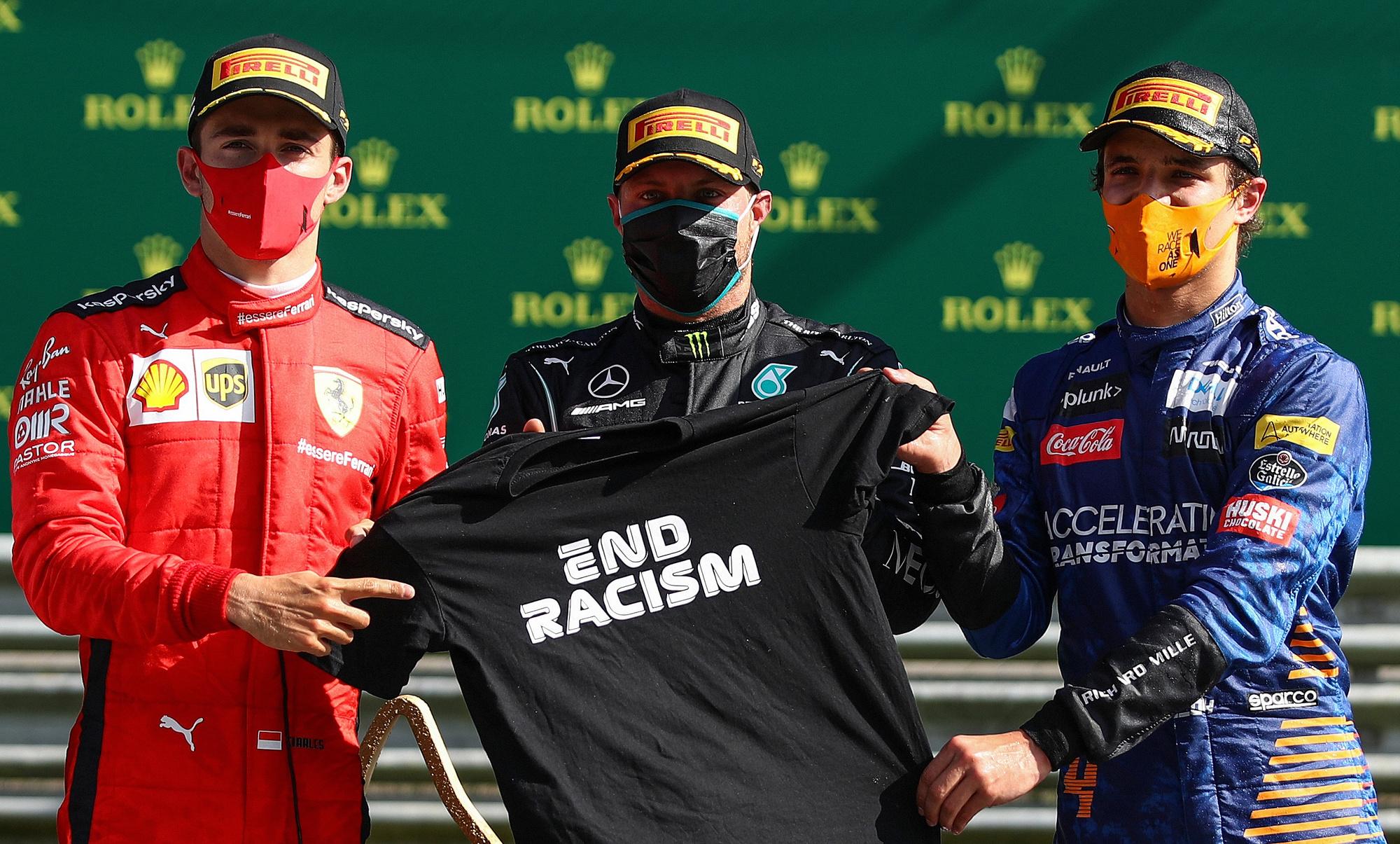 F1: Bottas premier vainqueur de 2020, sans public pour l'applaudir
