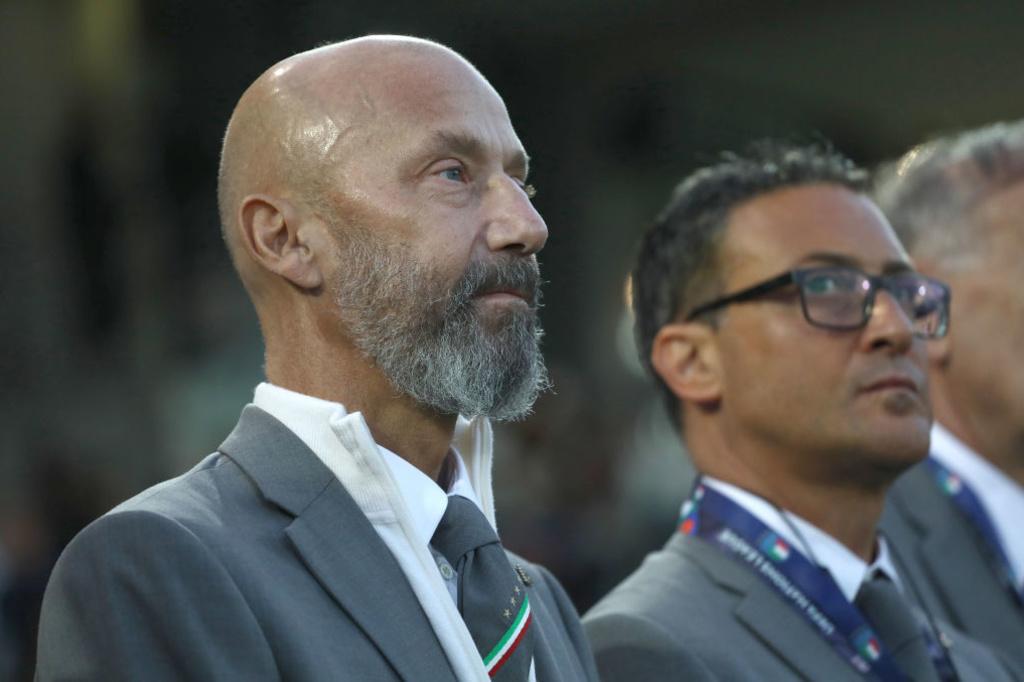 Gianluca Vialli, ancienne légende de la Sampdoria et de la Juventus et assistant dans le staff de Roberto Mancini lors de la victoire italienne à l'Euro 2021, a joué à Cremonese entre 1980 et 1984.