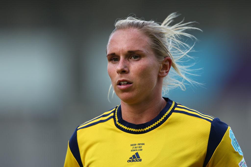 La défenseuse Jonna Andersson a marqué contre les Pays-Bas.