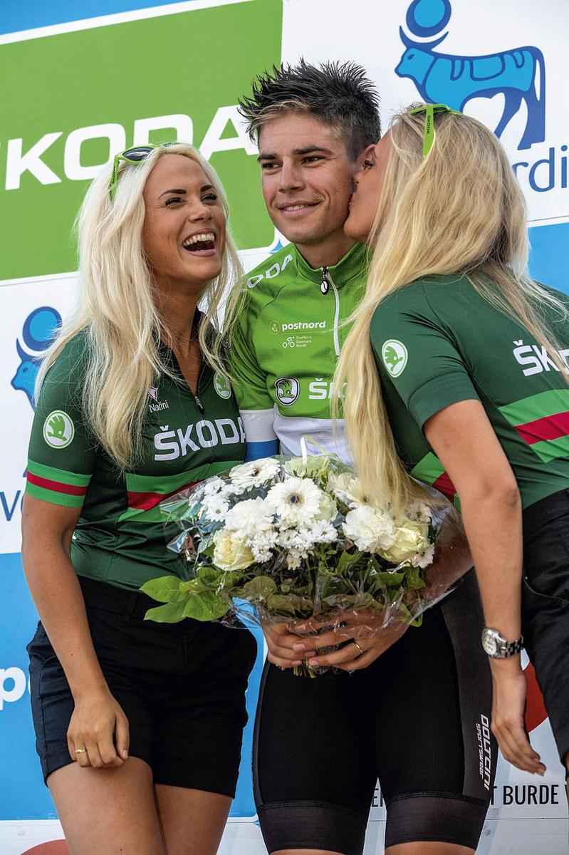 En 2018, Wout van Aert avait endossé le maillot vert du Tour du Danemark à Vejle. Un présage?