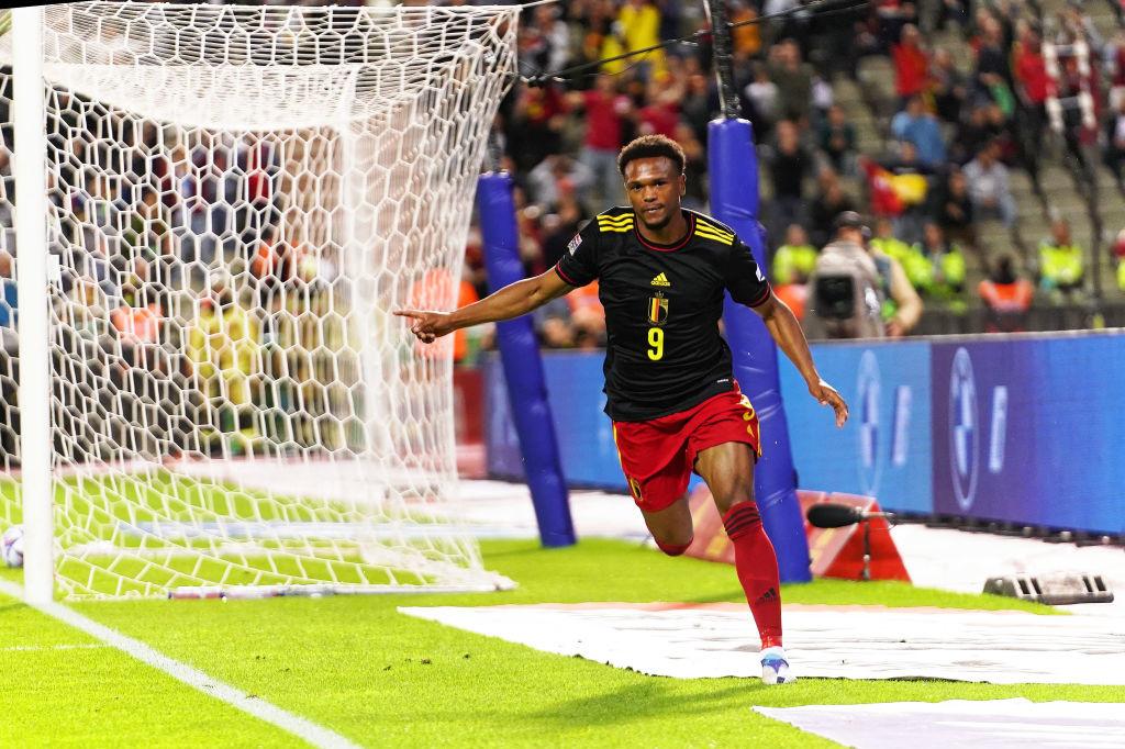 Loïs Openda avait marqué contre la Pologne au stade roi Baudouin.