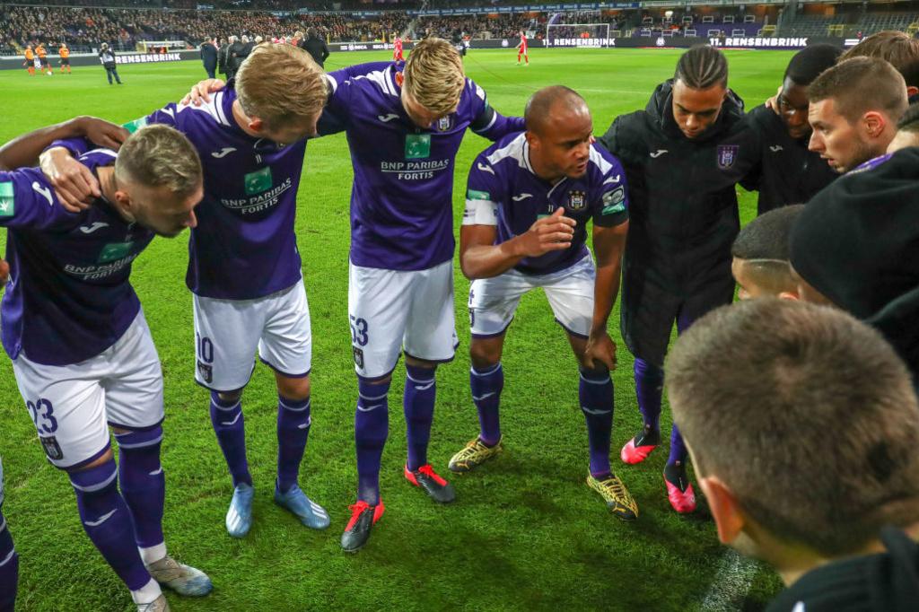 Vincent Kompany aura finalement porté la vareuse mauve à 18 reprises pour son retour au Parc Astrid.