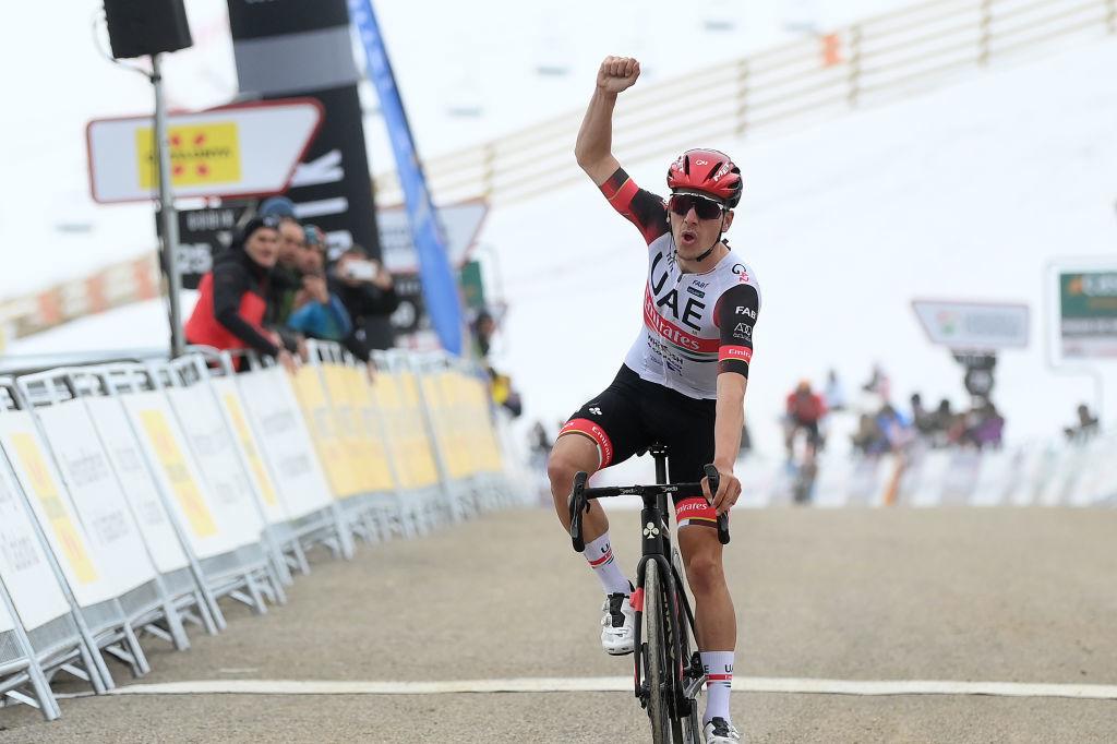 Joao Almeida vainqueur de la 4e étape d'un Tour de Catalogne qu'il finira à la 3e place finale.