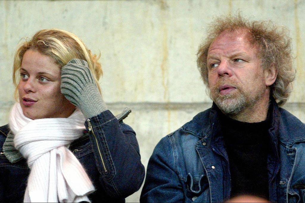 Kim Clijsters en compagnie de son père, l'ancien Diable rouge Lei Clijsters, décédé en 2009 à l'âge de 52 ans.