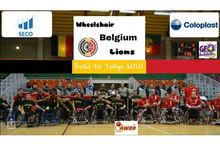 Wheelchair Belgium Lions - Tokyo 2020.