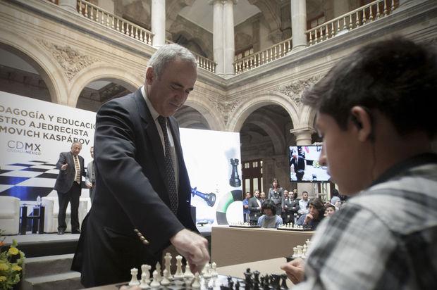 Garry Kasparov, l'ogre de Bakou (2014).