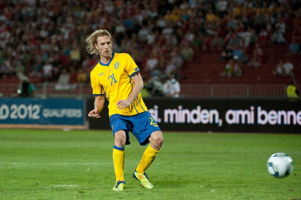 Christian Wilhelmsson avec la Suède, c'est 80 sélections et 9 buts inscrits.