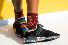  Pharrell Williams, collection Adidas Tennis 'Don't Be Quiet Please' 