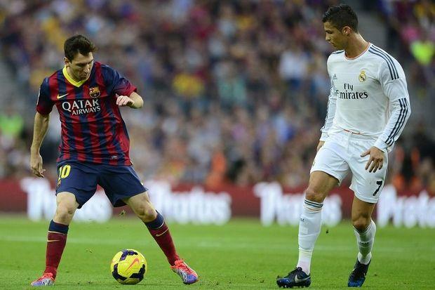 Messi et Ronaldo, les deux meilleurs joueurs actuels, évoluent en Espagne.