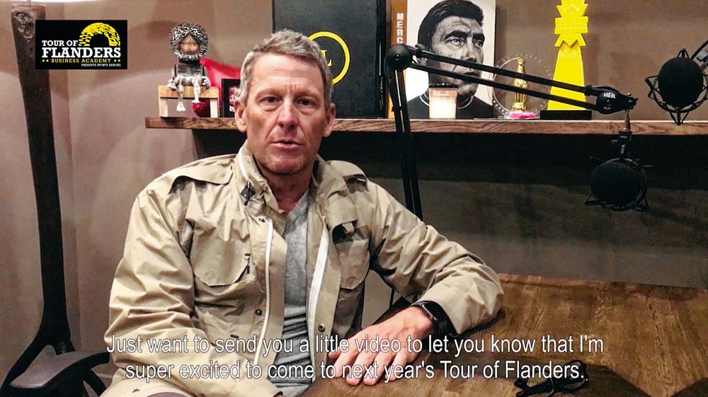 Lance Armstrong répondra présent au Tour des Flandres cette année.