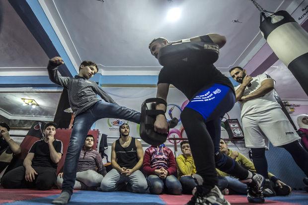 De jeunes Syriens retrouvent l'espoir par le sport