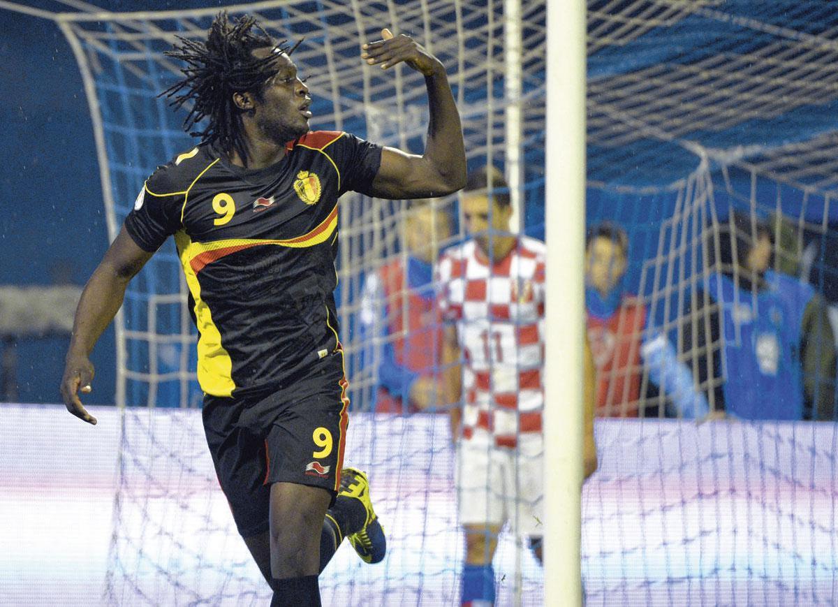 Romelu Lukaku, ici contre la Croatie en 2013, est devenu un phénomène.