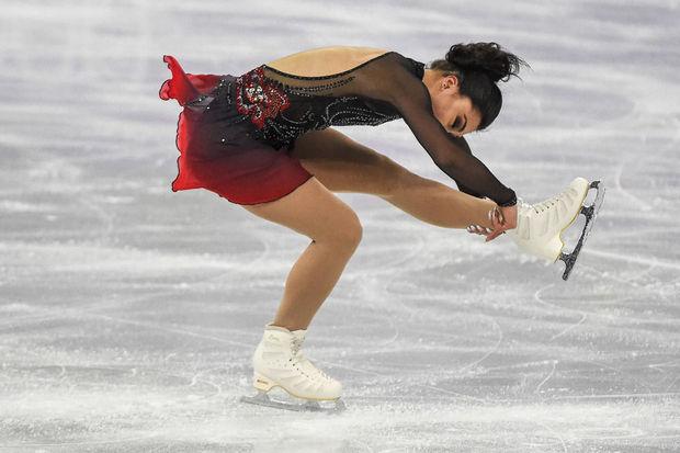 Gabrielle Daleman aux JO d'hiver 2018.