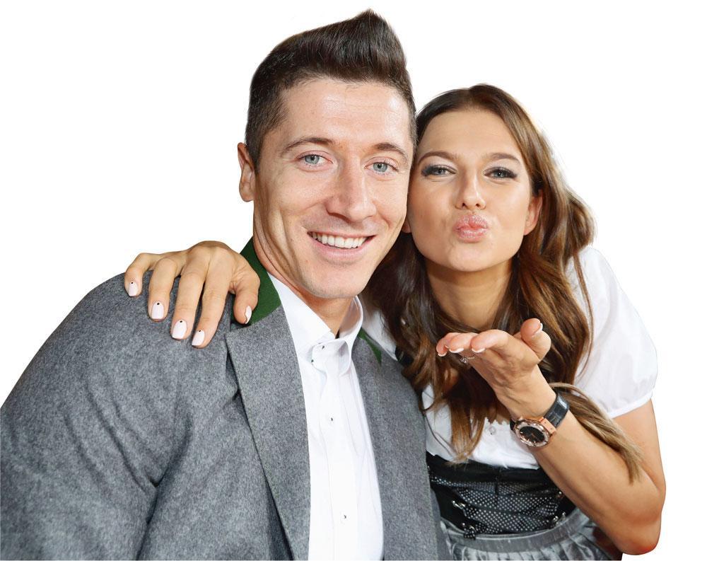 RL9 et son épouse Anna. Ils se défendent d'être les Beckham polonais.