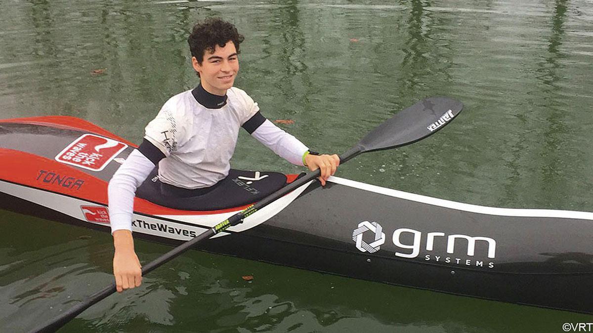 Kilian Meersmans, kayak