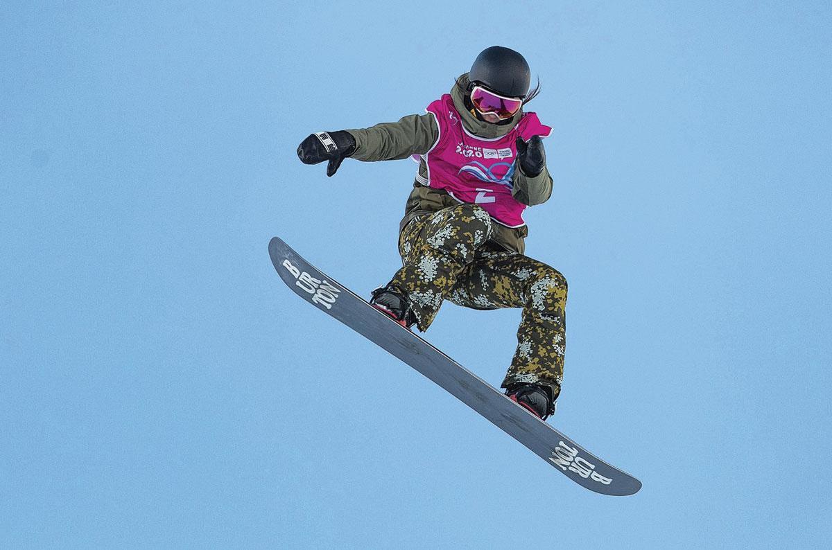 Evy Poppe, snowboard