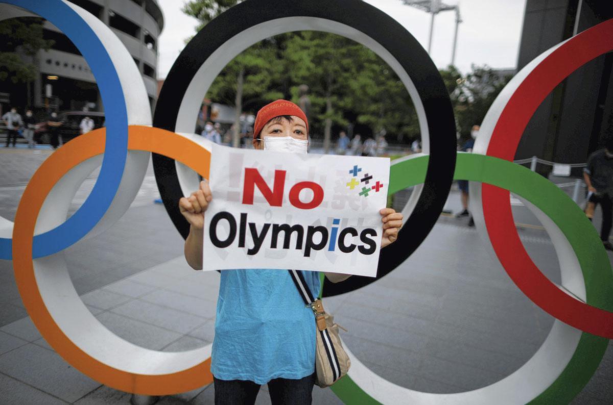 De plus en plus de Japonais s'opposent à la tenue des Jeux.