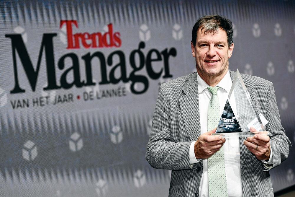 Jean-Jacques Cloquet a été désigné manager de l'année par nos collègues de Trends-Tendances.
