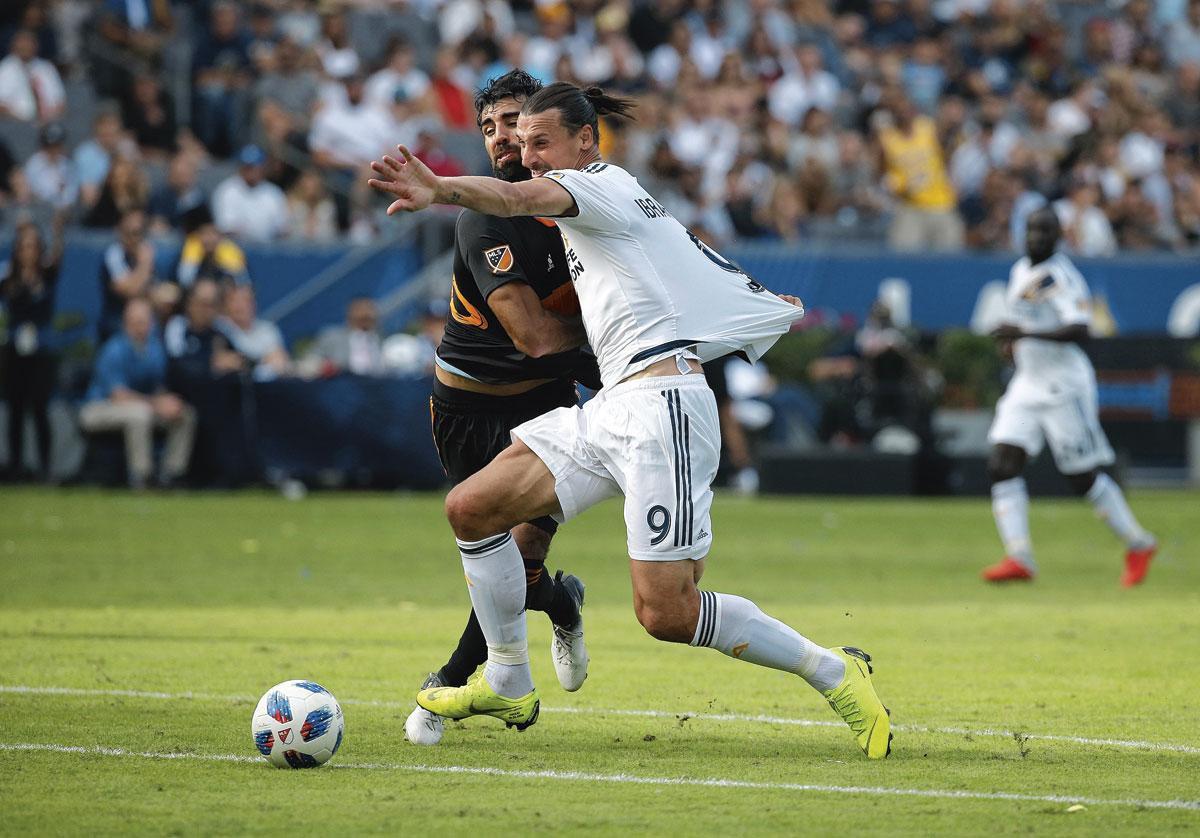 Désormais, même l'Amérique connaît Zlatan, suite à son passage au Los Angeles Galaxy.