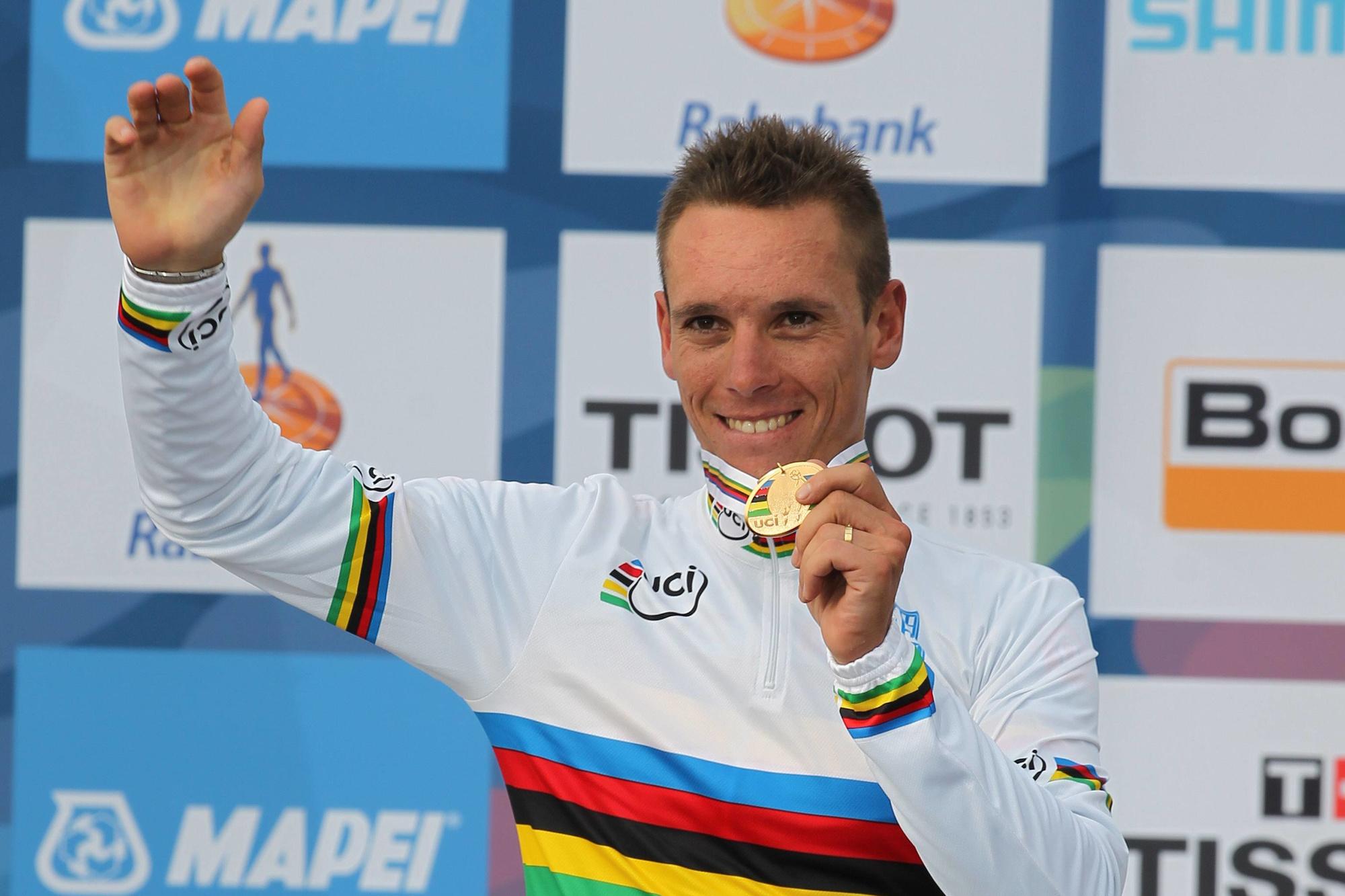 Philippe Gilbert, champion du monde en 2012.