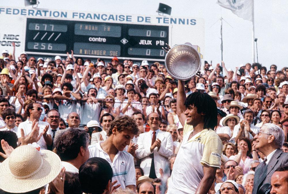 Le dernier triomphe d'un tennisman français à Roland-Garros, c'était Yannick Noah en 1983.