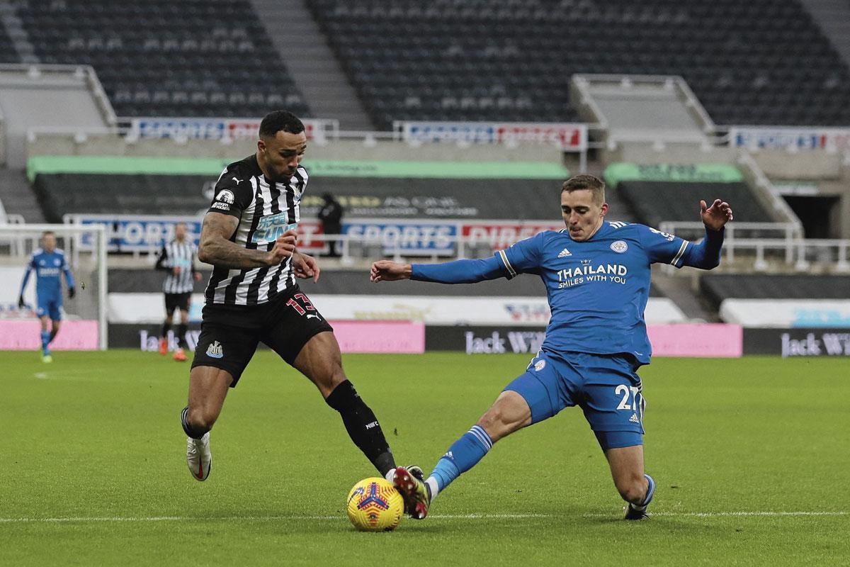 Timothy Castagne s'est adapté à vitesse grand V à la Premier League.