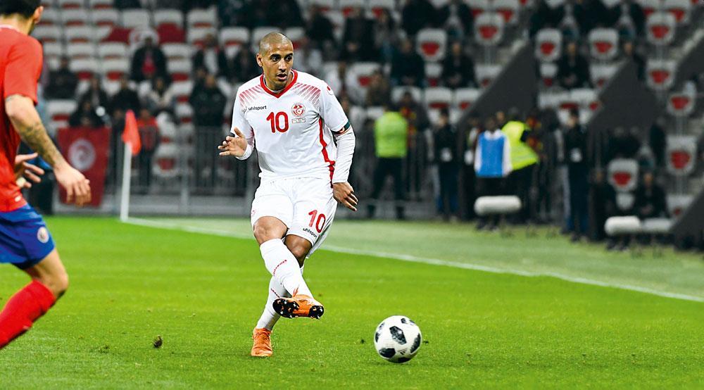 Wahbi Khazri a disputé une toute bonne saison avec le Stade Rennes. Il est l'un des atouts de la Tunisie.