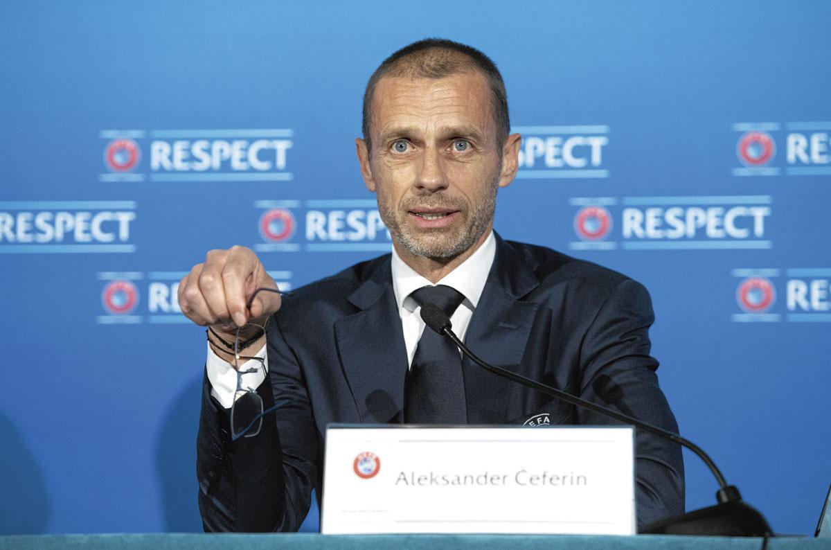 Aleksander Ceferin, président de l'UEFA depuis 2016, n'entretient pas de bons rapports avec Gianni Infantino.