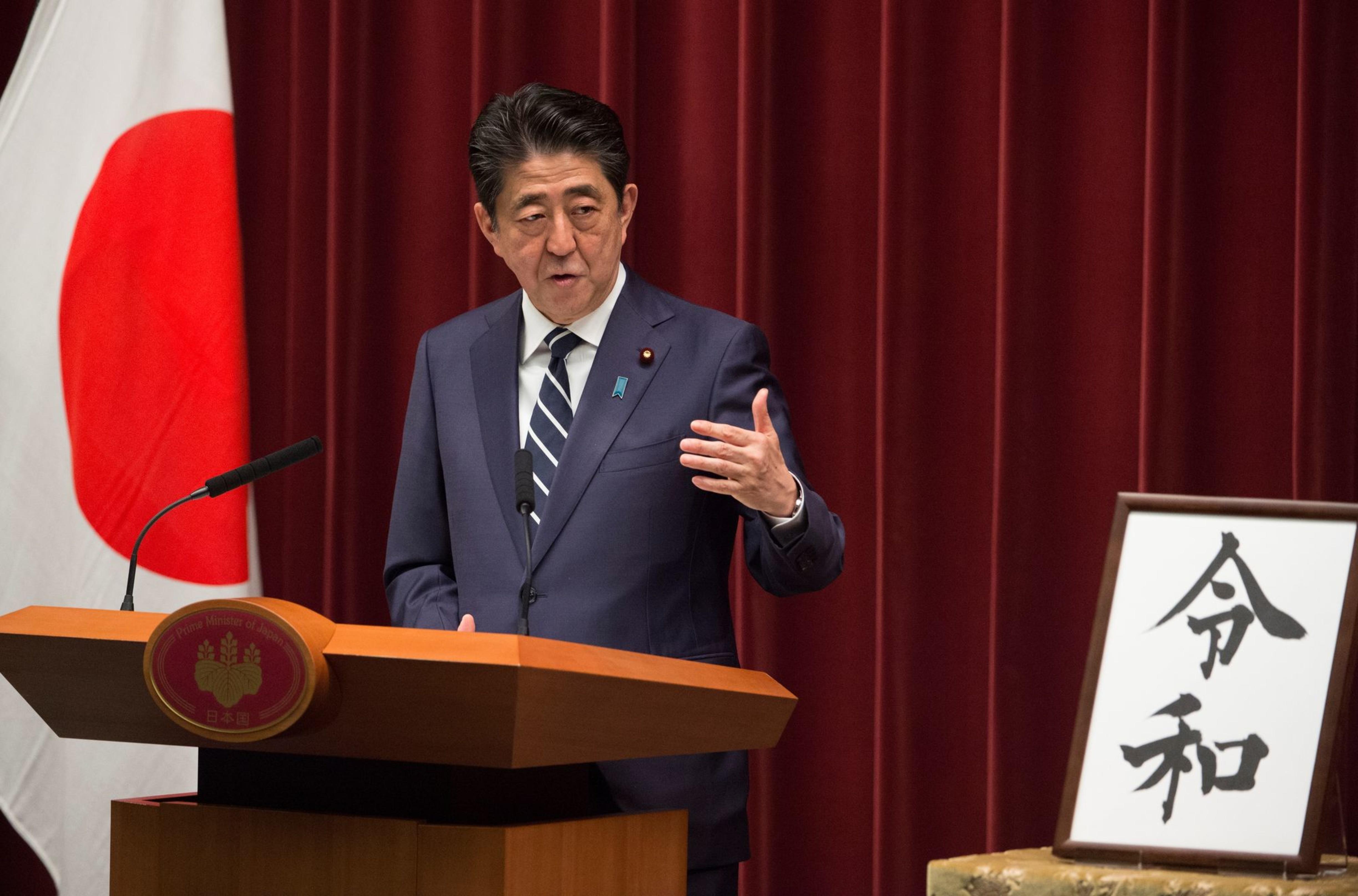 Shinzo Abe, le premier ministre japonais.