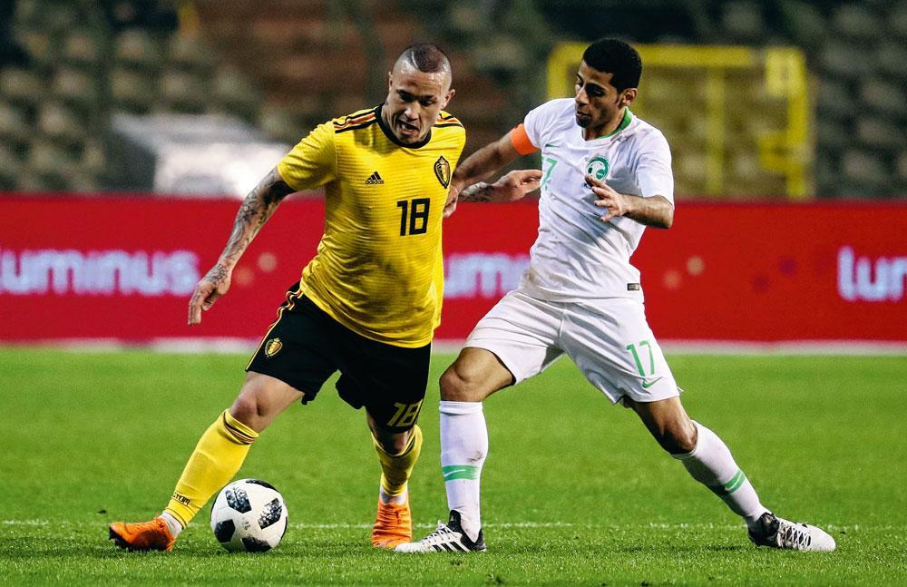 Radja Nainggolan s'est sabordé face à l'Arabie saoudite.