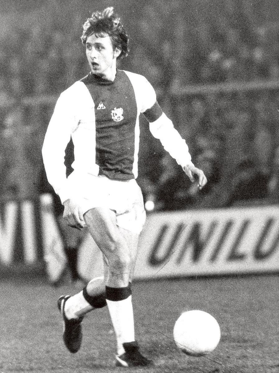 Johan Cruijff, à la fois génie, penseur et magicien du grand Ajax des années 70.