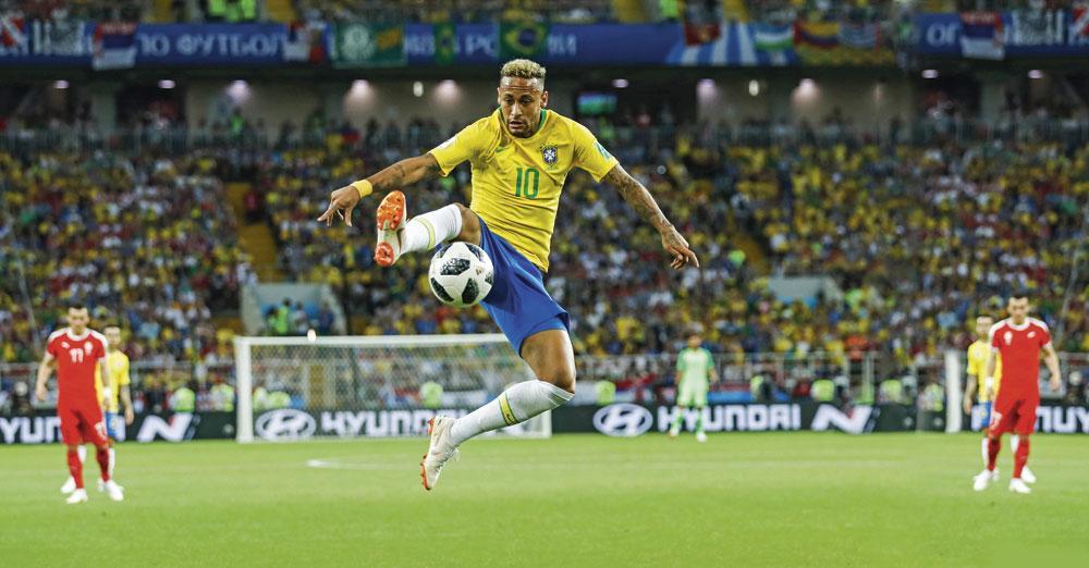 Neymar : un dix qu'on aime au Brésil.