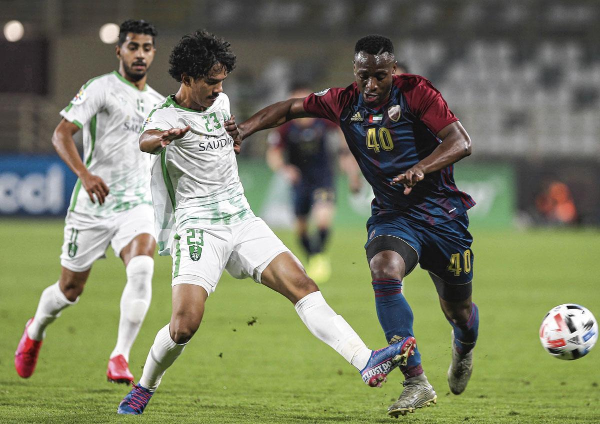 Depuis son arrivée aux Émirats, Mpoku a inscrit deux buts en neuf rencontres.