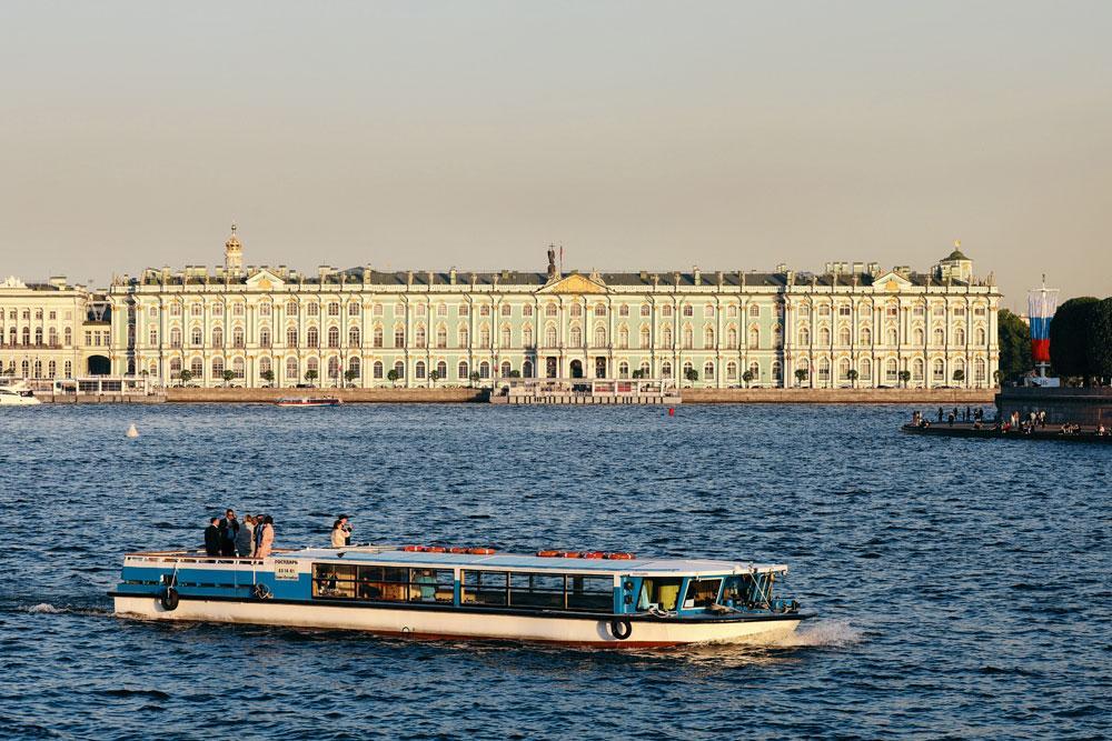 L'Hermitage à Saint-Pétersbourg : un des plus beaux musées du monde.