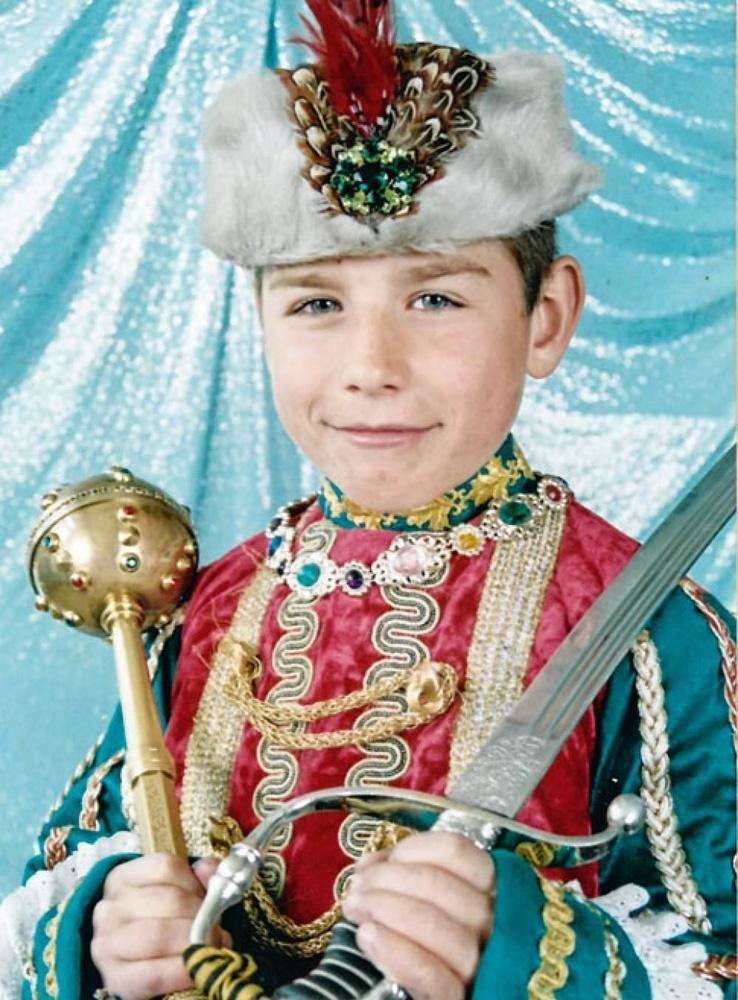 Ruslan, à l'âge de 7 ans : déjà une allure de tsar.