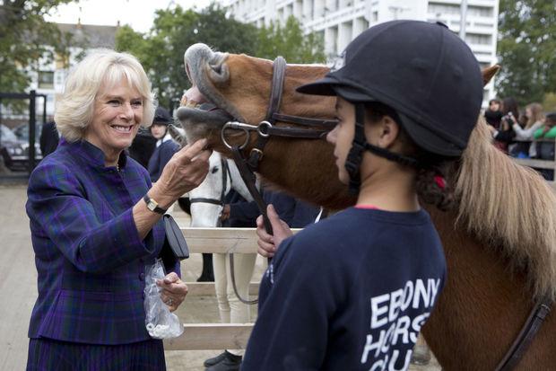 L'Ebony Horse Club bénéficie depuis 2009 du parrainage de l'épouse du prince Charles, la duchesse Camilla.