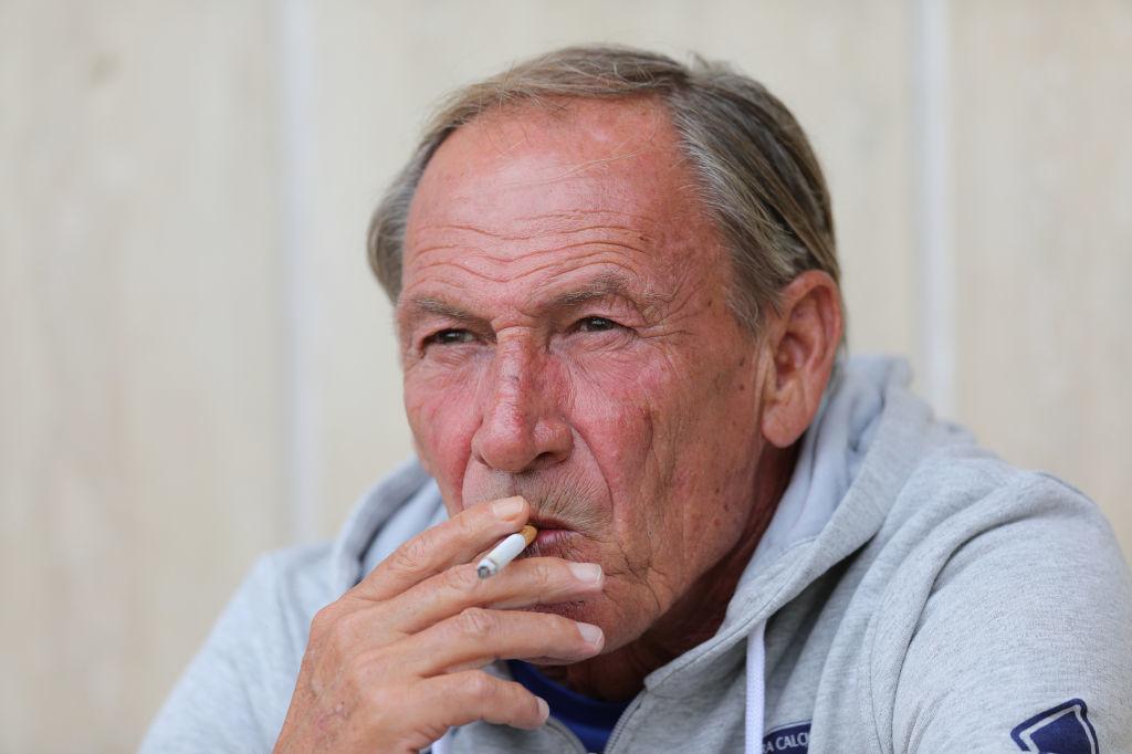 Zdenek Zeman, clope au bec